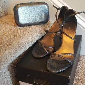 Banana Republic Laurelei HH matching set - shoes and clutch